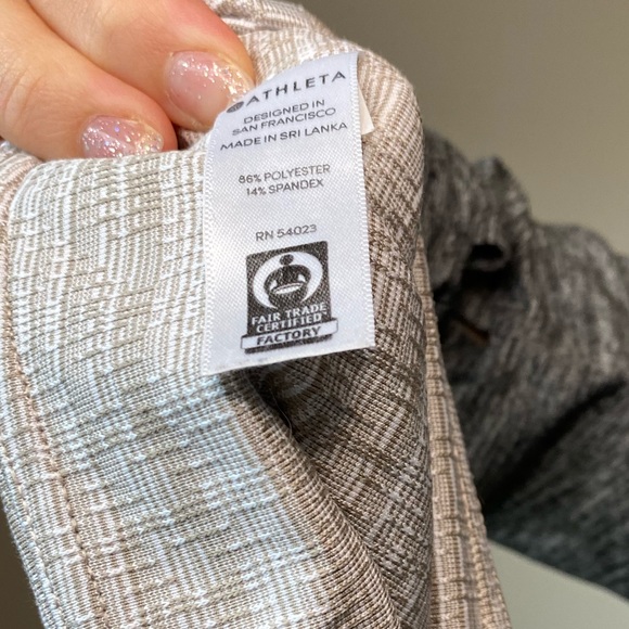 Athleta High Rise Jacquard Chaturanga 7/8 Tight - Picture 8 of 8